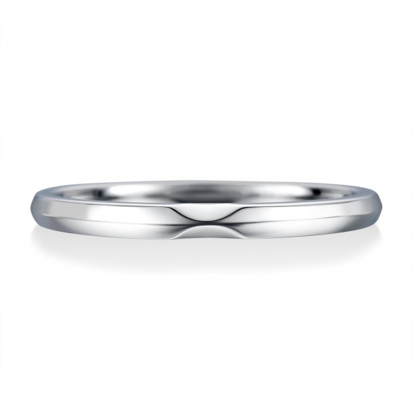 DM-32/31《オーバーエクセレント|Over Excellent》結婚指輪／シンプルな一文字タイプに美しい曲面をプラスしました。