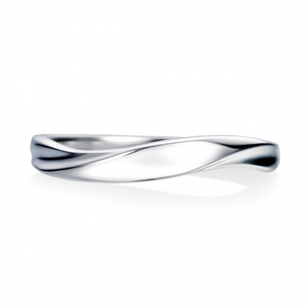 DM-42/39《オーバーエクセレント|Over Excellent》結婚指輪／美しい曲面を持つウェーブタイプの結婚指輪です。