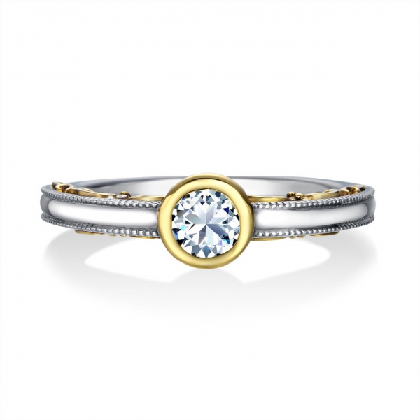 DR-98《オーバーエクセレント|Over Excellent》婚約指輪／かわいく華やかなデザインの婚約指輪